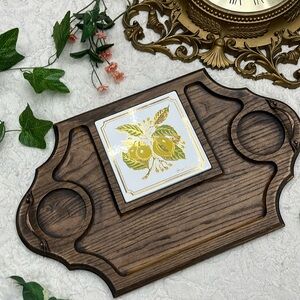 Vintage 60s 70s George’s Briard Charcuterie Board